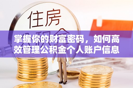 长汀掌握你的财富密码，如何高效管理公积金个人账户信息